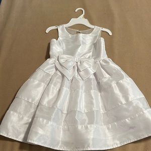 Zunie Girls Formal White Dress sz 7 Nordstrom